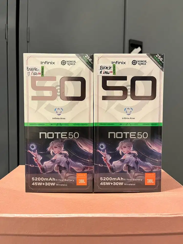 Infinix Note 50 8GB+8GB/256GB Promo Murah New Segel