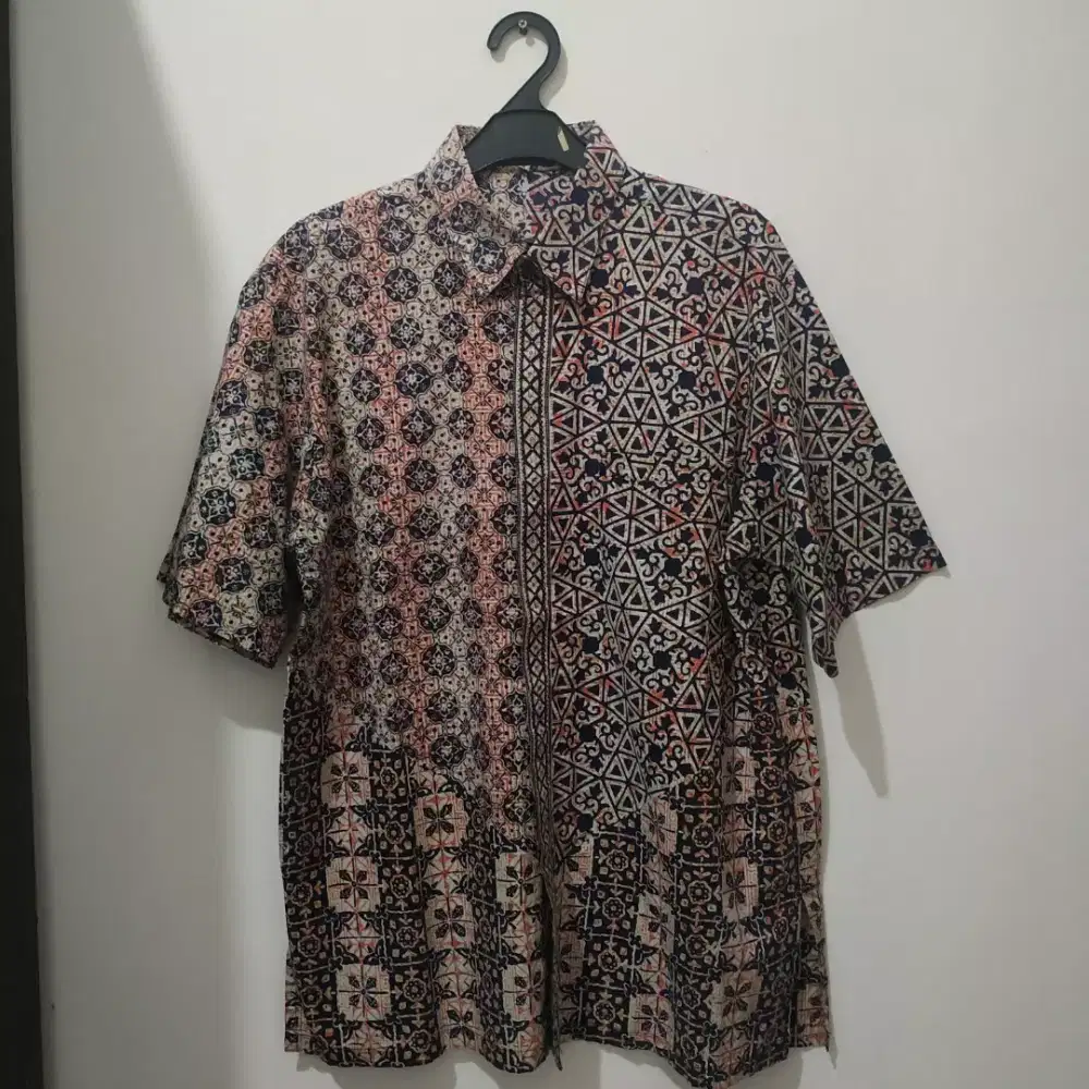 Batik Danar Hadi Original Lengan Pendek Pria Kemeja Cowo Laki Cowok