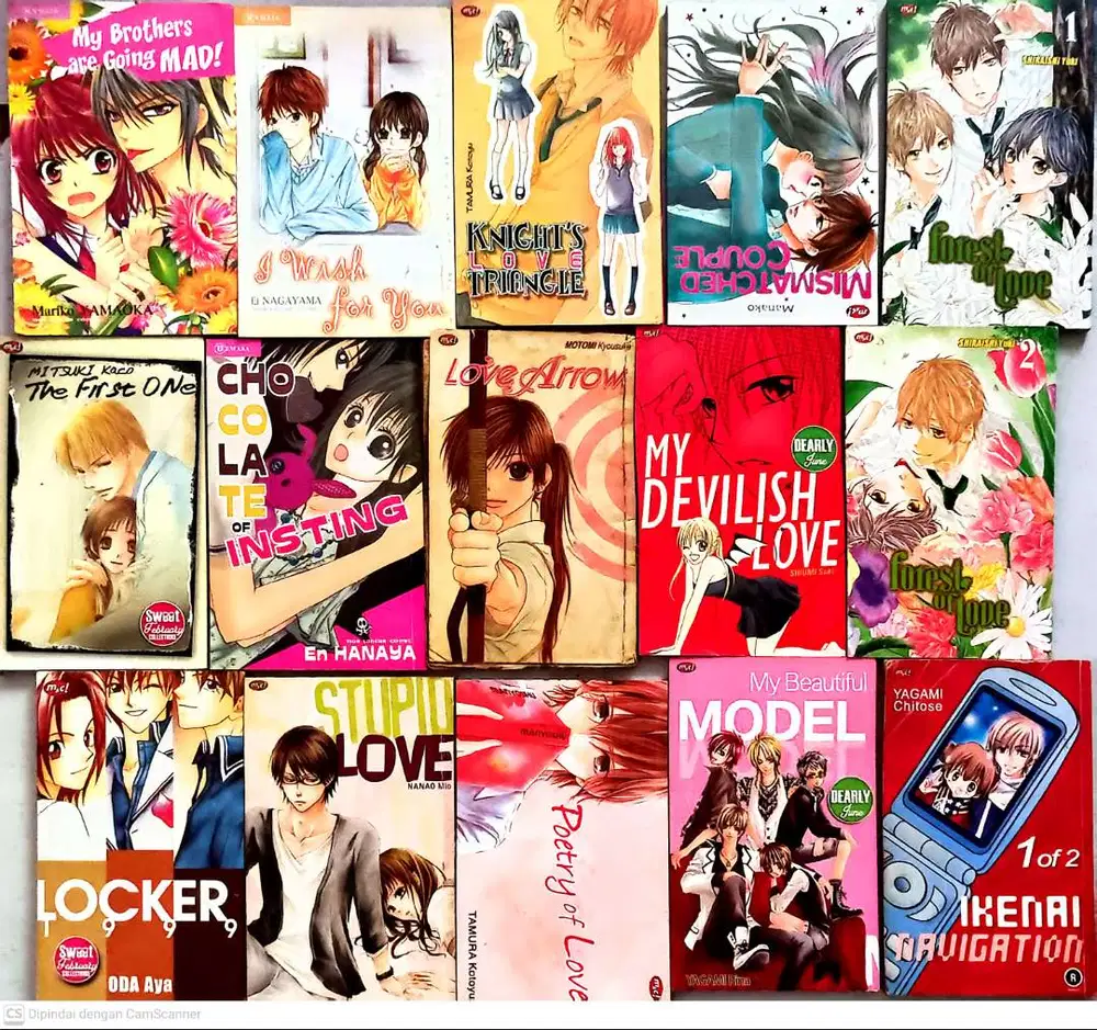 Komik one shoot bekas