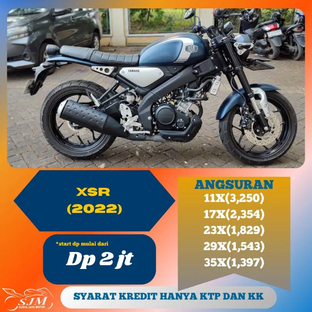 YAMAHA XSR 155 2022 SIAP PAKAI