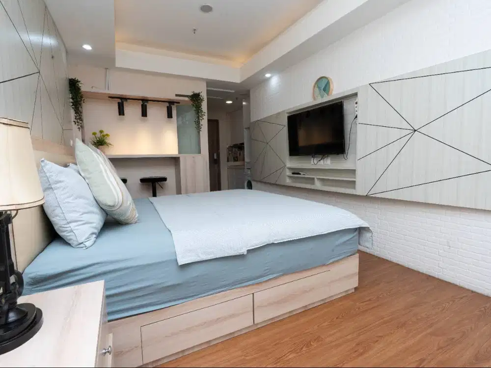 Sewa Apartemen Skandinavia Studio Bulanan Harga Sudah Termasuk IPL