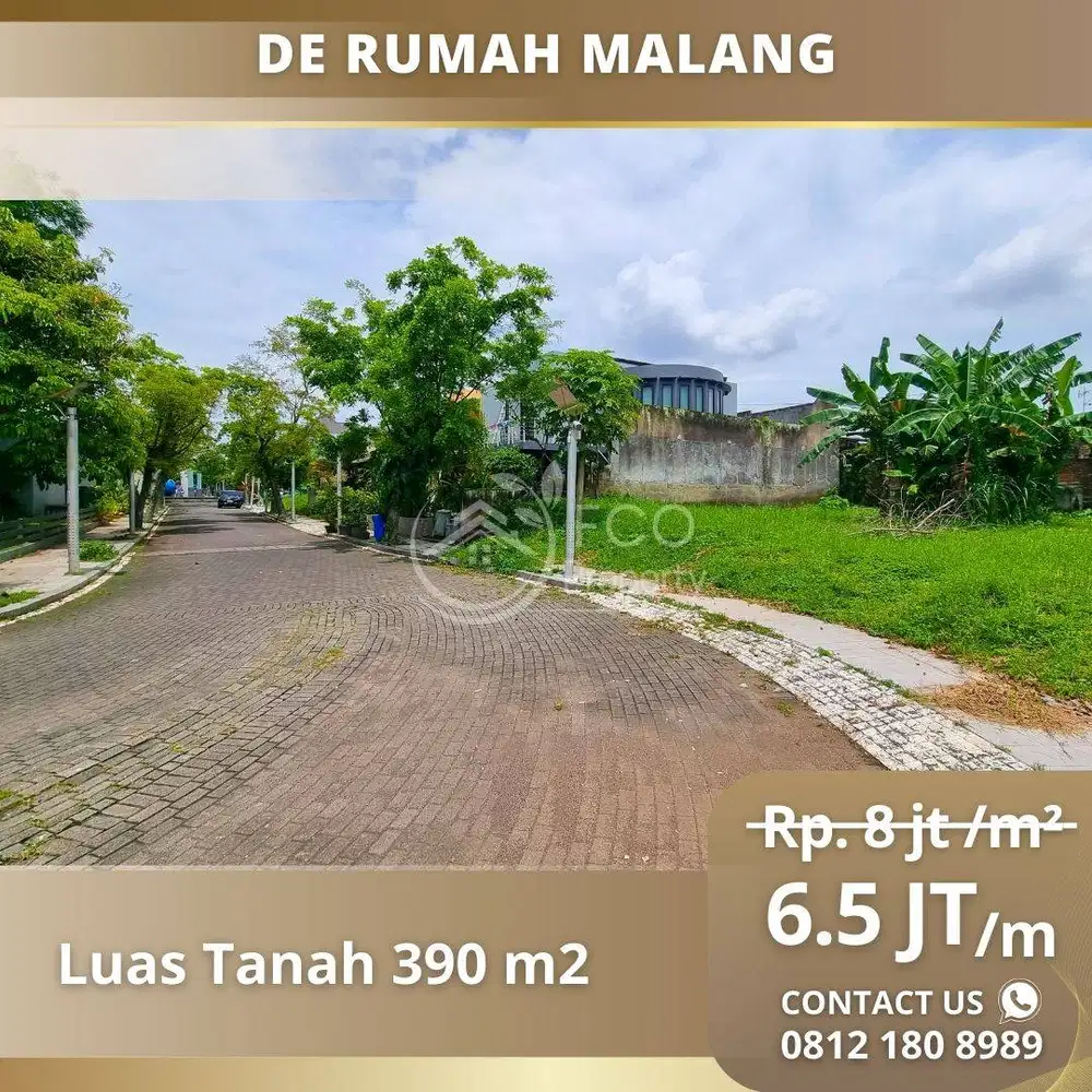 Tanah Lokasi De Rumah Malang Kota