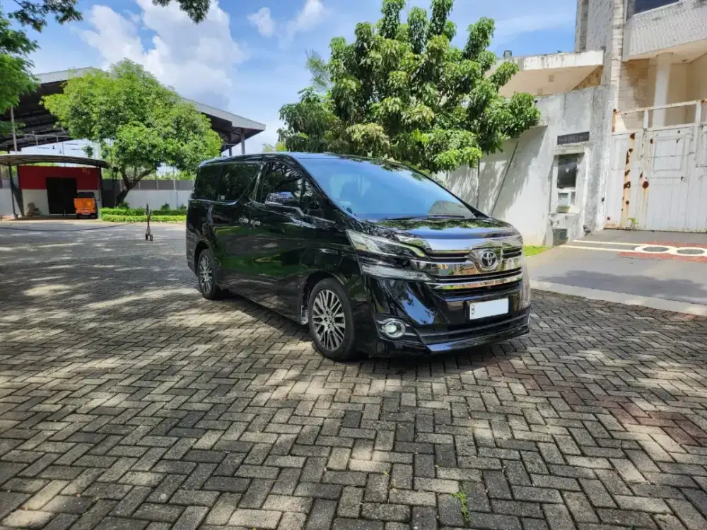 TOYOTA VELLFIRE 2.5 G AT 2017 LIMITED NANO COATING 2 LAYER