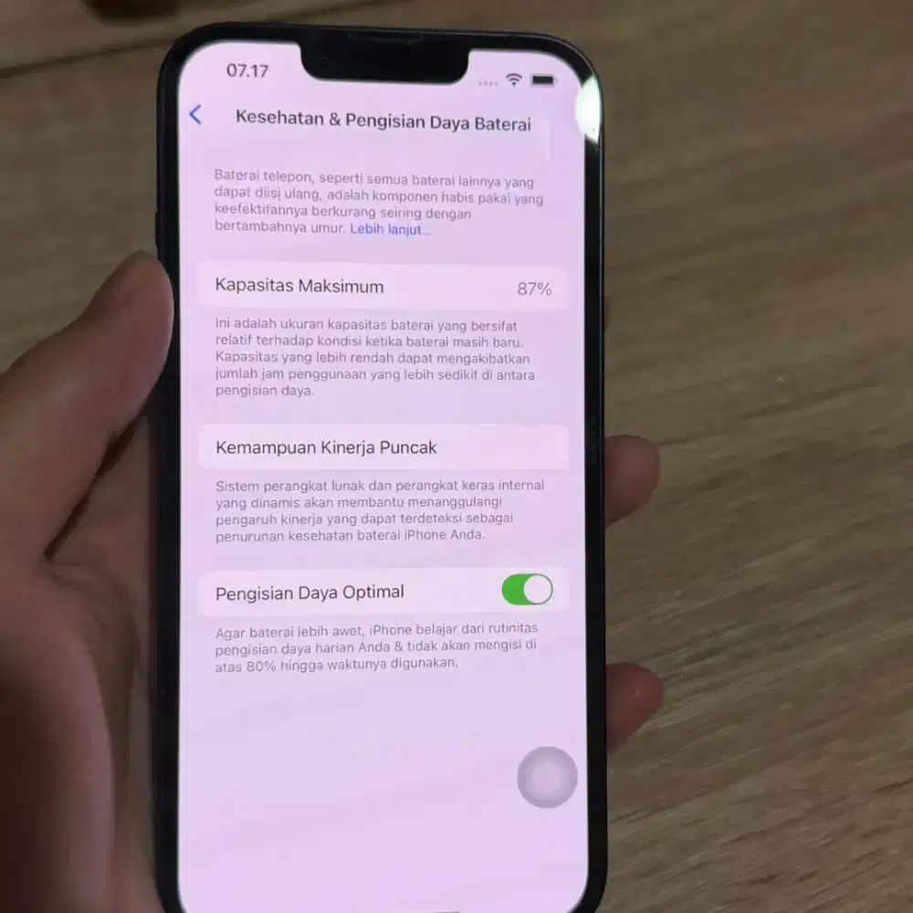 Iphone 13 Second Ex iBox 128gb/4gb Fullset Ori