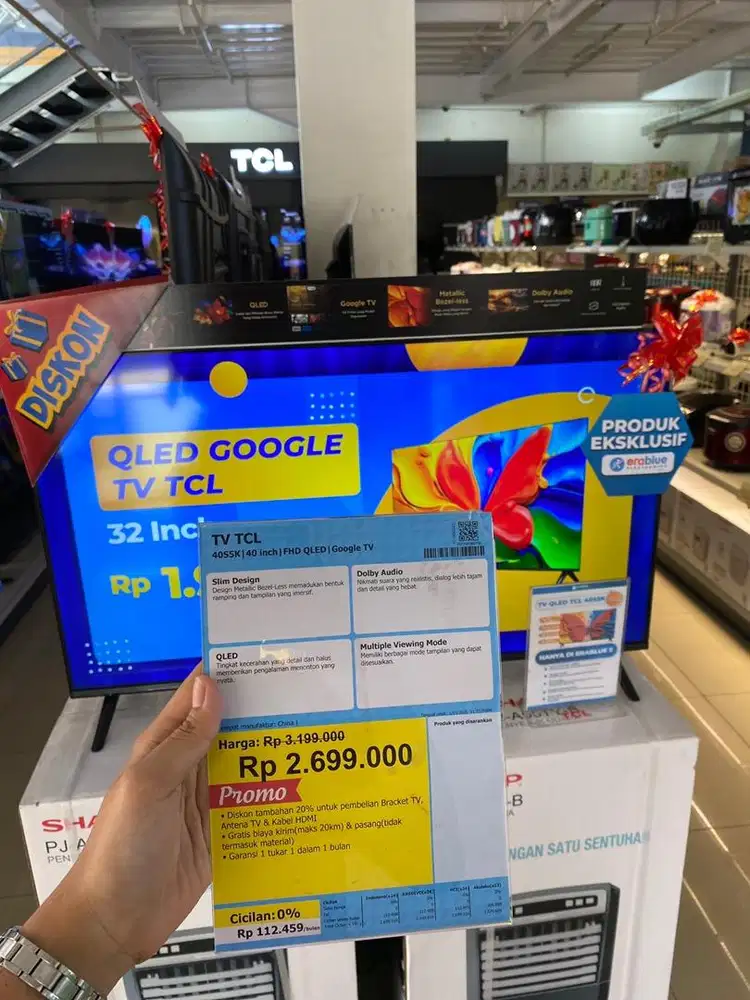 TV MURAH TCL 40 inch