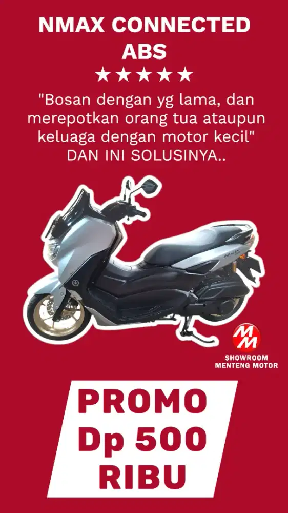 DP CUMA 500 RIBU, NMAX CONNECTED 2024