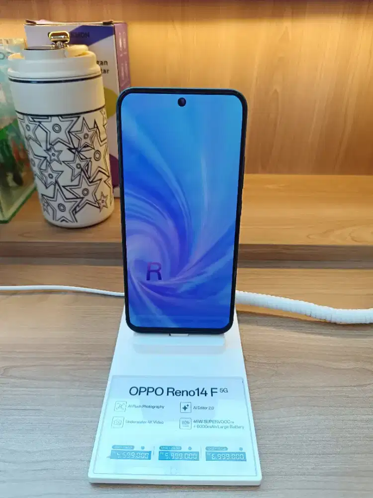 Oppo Reni 14 F 5G
Cicilan mulai dari 500 ribuan aja ..
