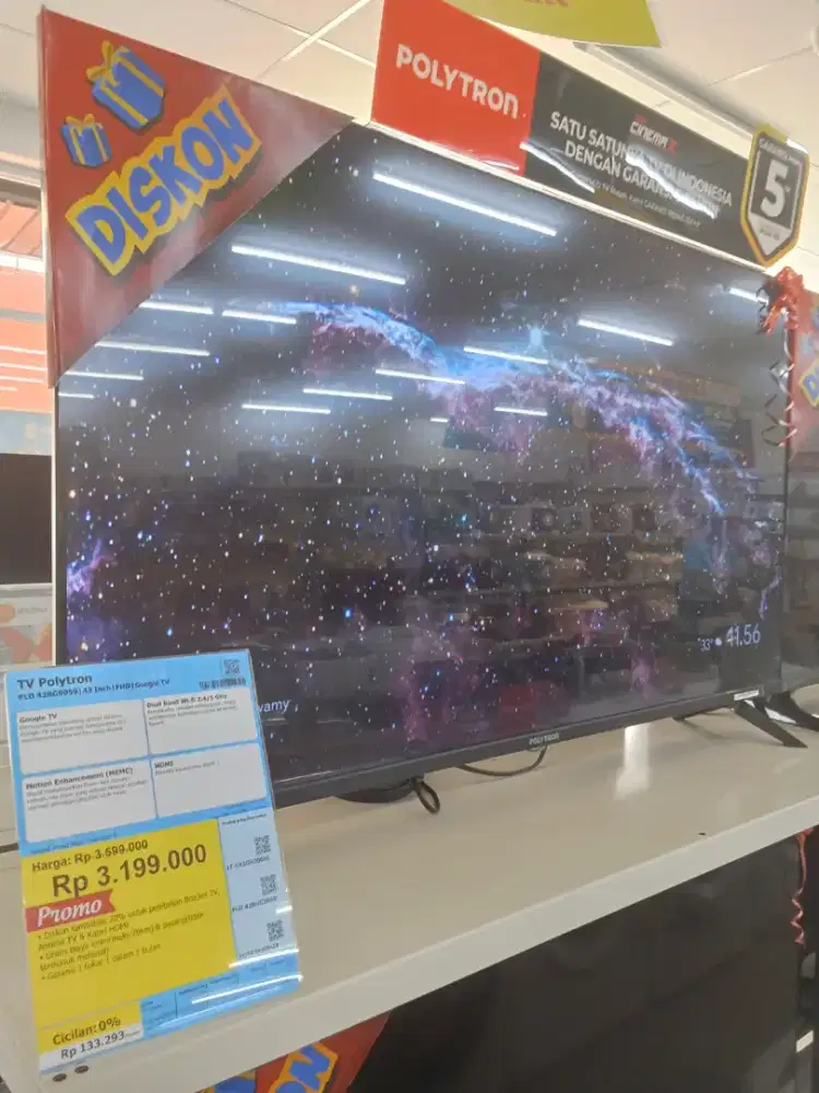 TV Polytron 43 inch