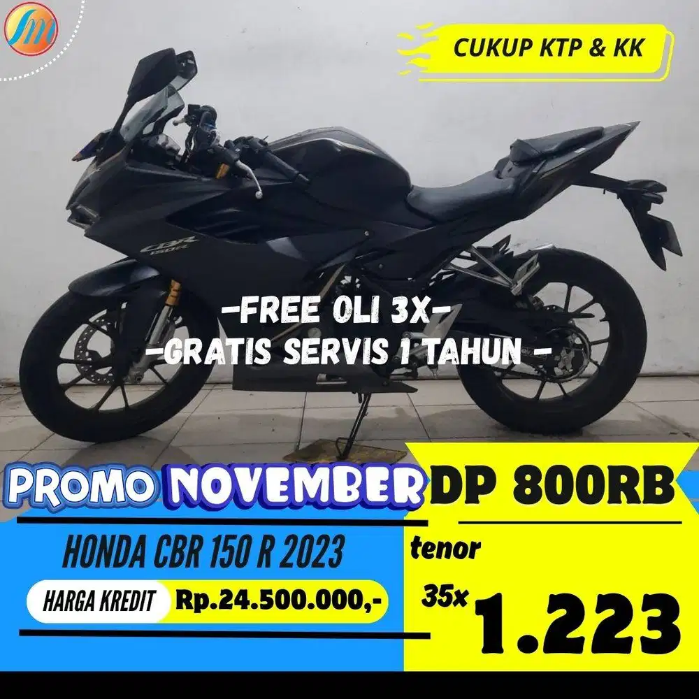 HONDA CBR 150R 2023 KREDIT DP 800RIBU ANGSURAN SANGAT TERJANGKAU