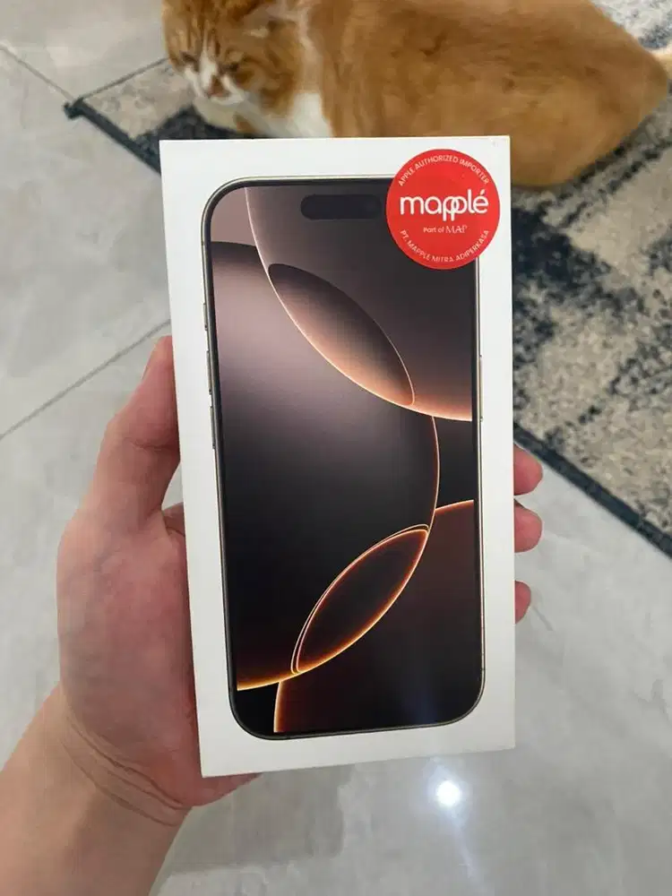 Jual Iphone 16 pro 256gb Desert Titanium