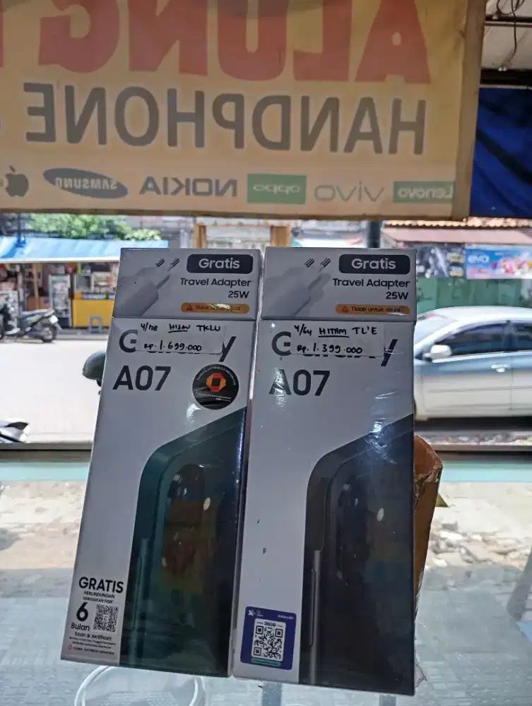 SAMSUNG A07 RAM 4/64 & 4/128