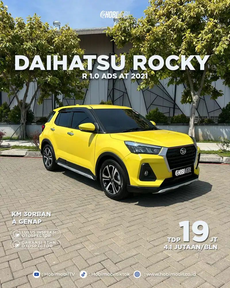 Daihatsu Rocky  R 1.0 turbo at 2021 garansi mesin 5 tahun