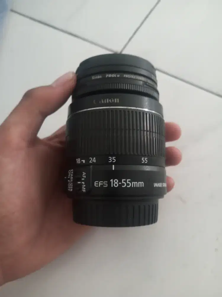 Jual lensa kit Canon 18-55mm