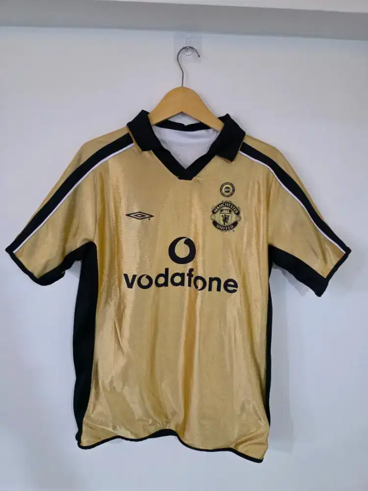 Vintage 100 Years Manchester United MU Reversible 01/02 Umbro