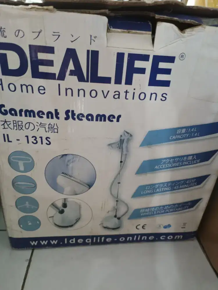 Setrika uap IDEAL LIFE