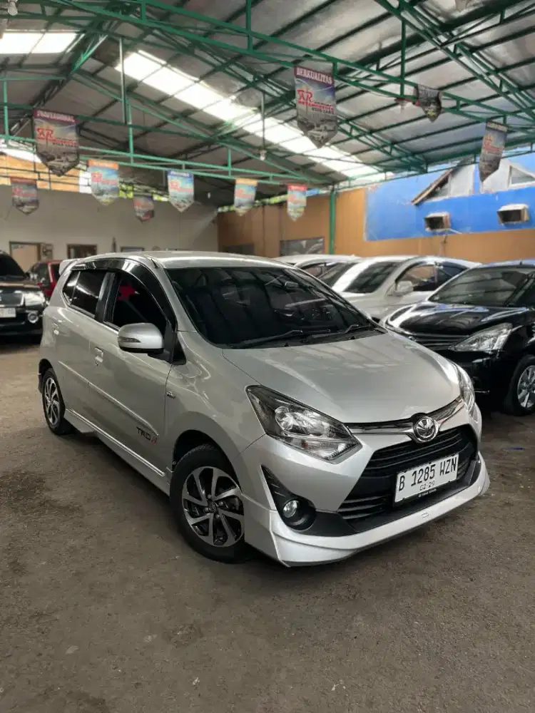 tdp13jt Toyota Agya 1.2 G TRD 2018 MT MANUAL rs 2019 at matic brio