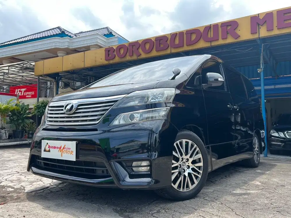 VELLFIRE 2010 HITAM CBU