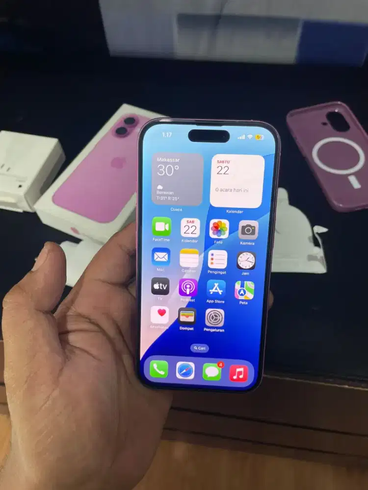 Iphone 16 Garansi Ibox Panjang Warna Pink