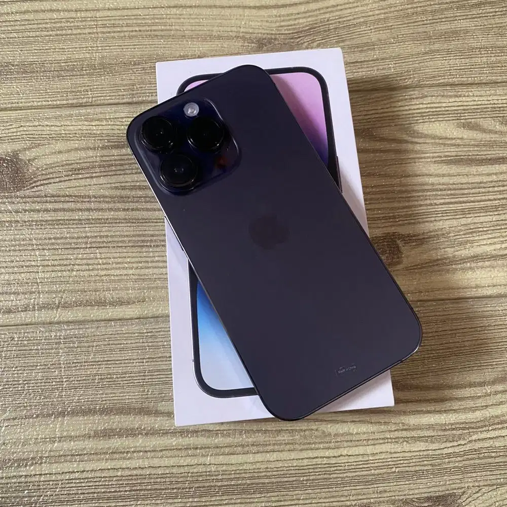iphone 14 pro 256gb ex ibox Fullset ori Bisa COD dan TT