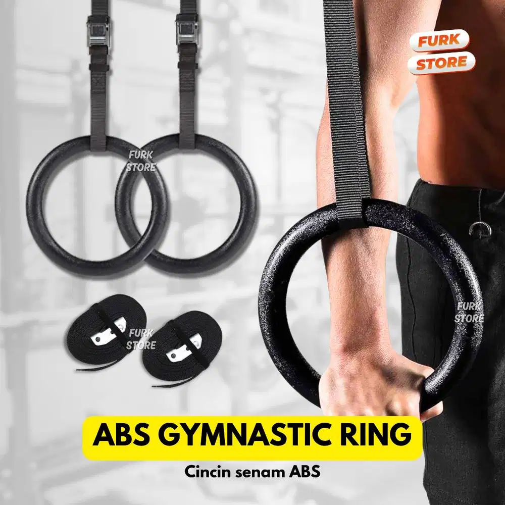 Gymnastic Ring ABS GRA1 [KUAT]–  Ring Calisthenics Murah | Alat Gym