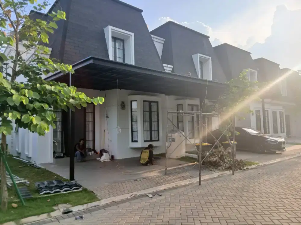 Kanopi alderon pake besi UNP