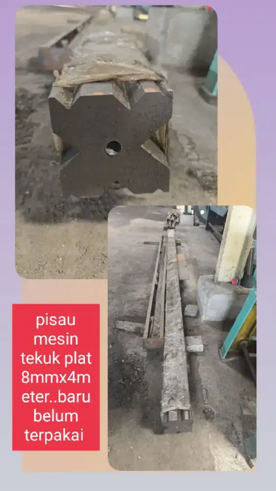 V blok/ matras bawah mesin tekuk plat