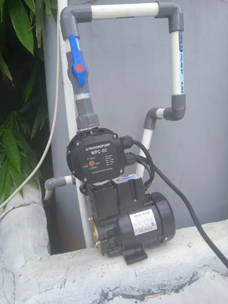 Paket pasang pompa pendorong air otomatis booster