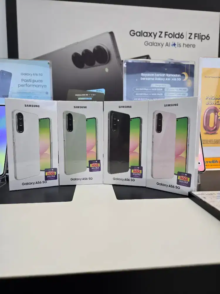 Samsung A56 5G 8/256 12/256  free case + antigores Garansi Resmi