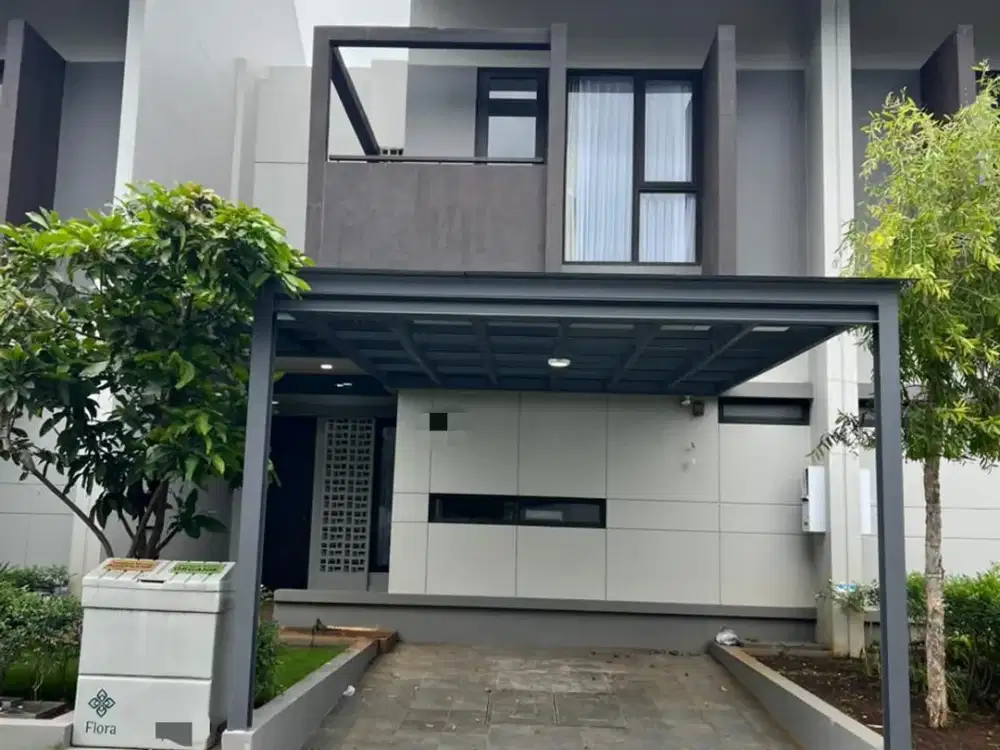 Rumah Freya Premium Disewakan Include Gorden di Cluster Flora Summarecon