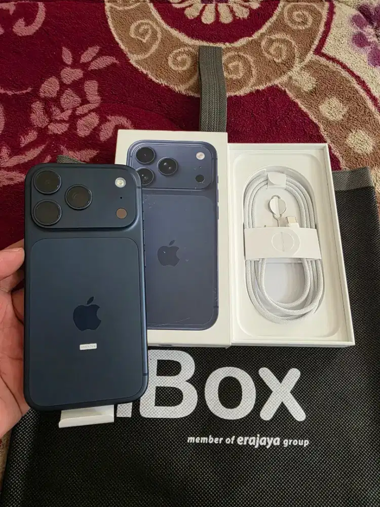 iphone 17 pro 512gb resmi iBox,unit open box aja,garansi belom aktif