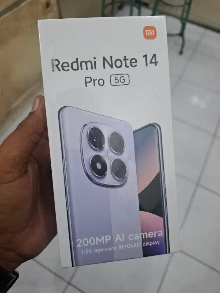 Xiaomi Redmi Note 14 Pro 5G 8/256 Garansi Resmi Xiaomi 15 bulan