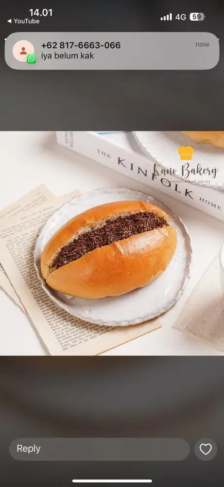 Dibutuhkan Kasir dan admin stocker bahan baku toko Roti