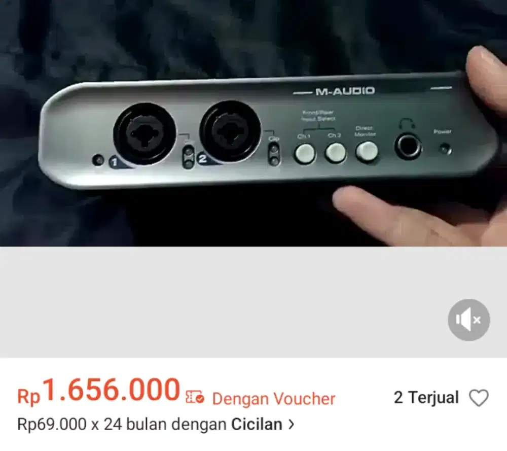 Soundcard kondisi bisa nyala