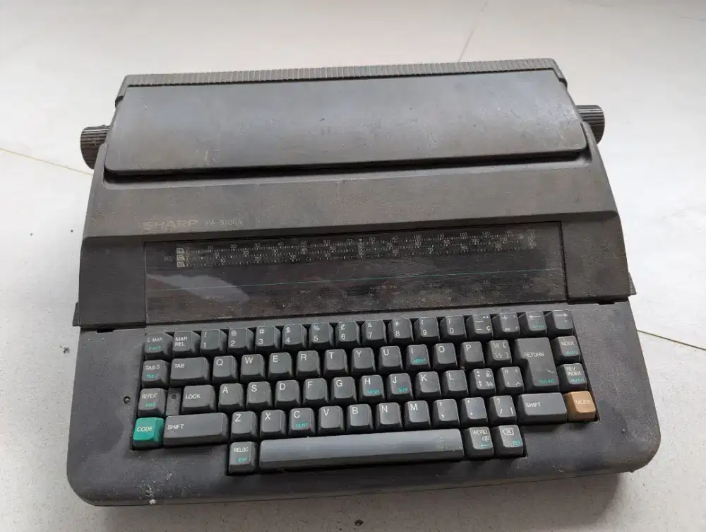 Mesin Tik Sharp Original, Kuno Authentic Antik