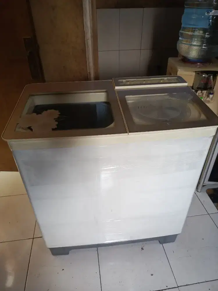 MESIN CUCI MERK AKARI 10KG NORMAL SIAP PAKAI