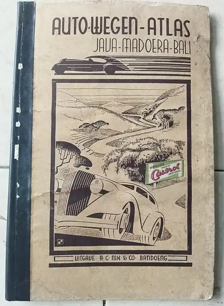 Buku antik bahasa Belanda