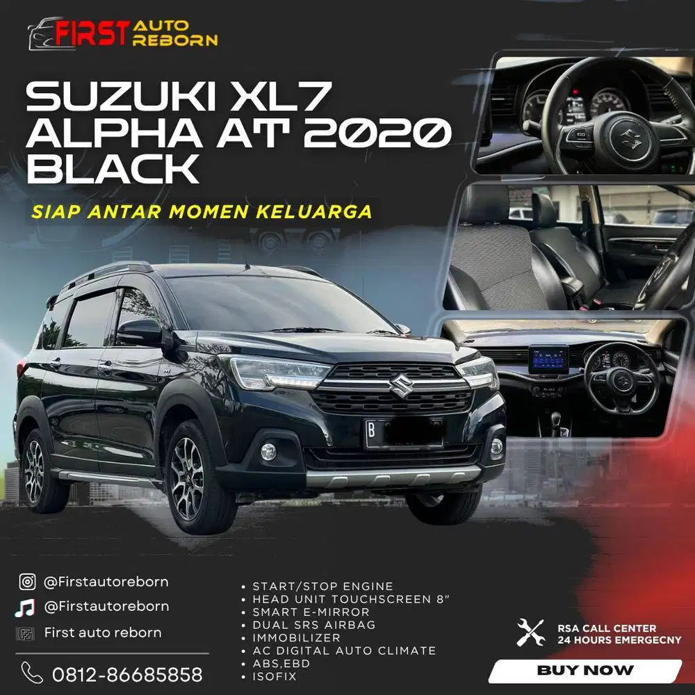 Suzuki XL7 Alpha AT 2020 Black