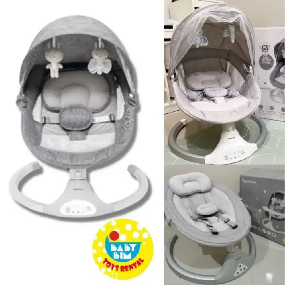 Baby bouncer elektrik, swing baby huge me sugar baby