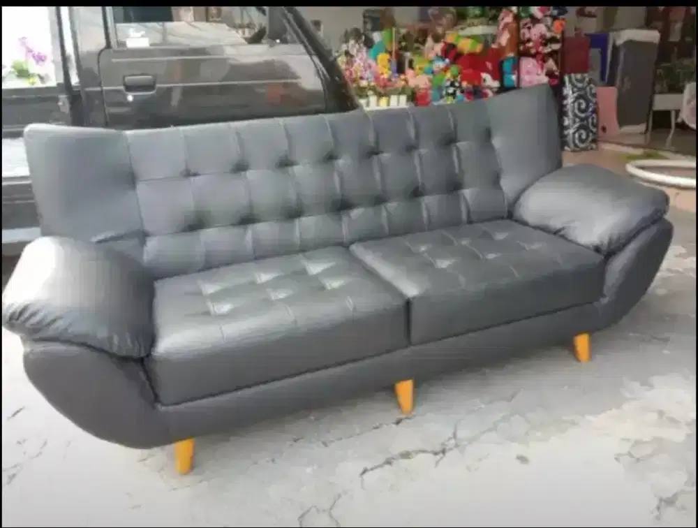Sofa single  smoke Kaki retro