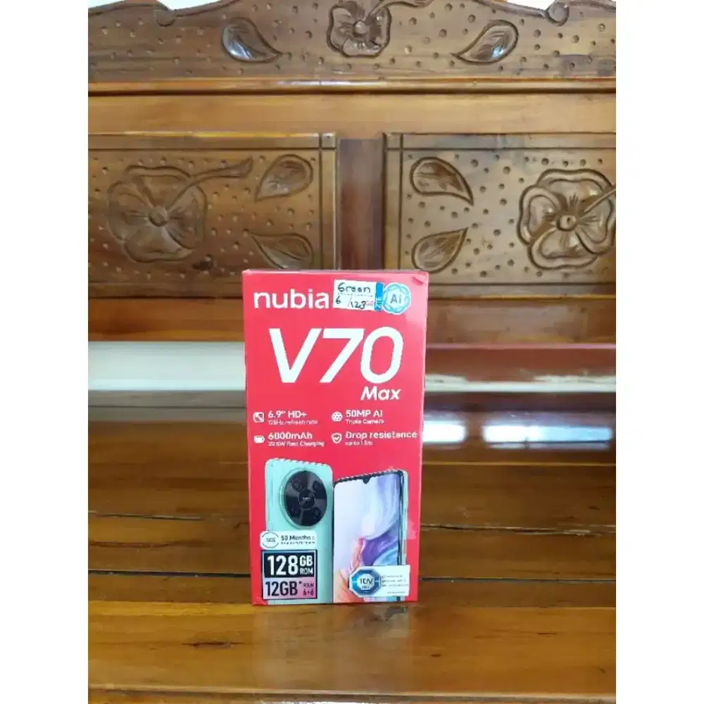 Nubia v70 max 128gb nfc unisoc t606