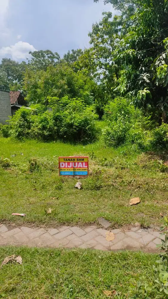 DIJUAL TANAH SIAP BANGUN SHM