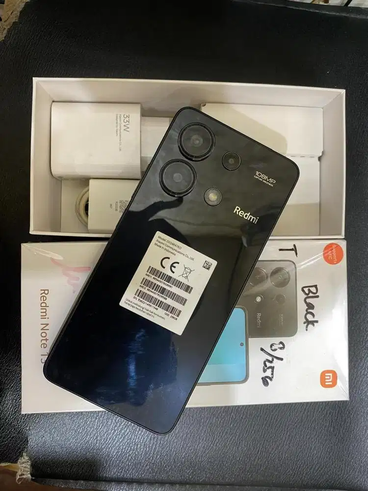 redmi note 13 ram 8/256gb fullset