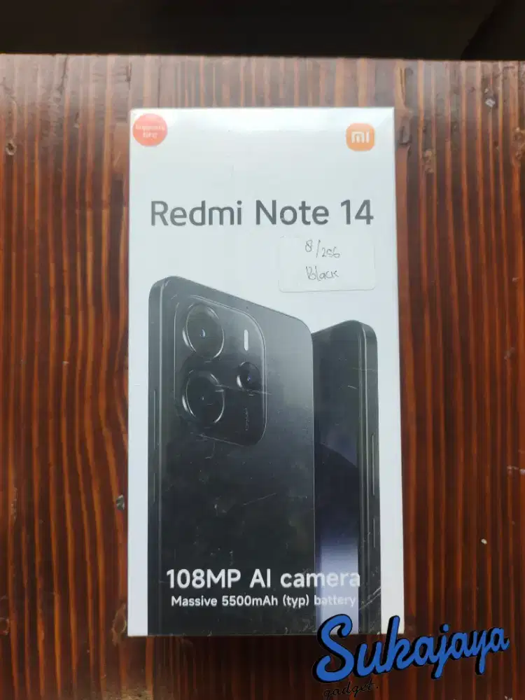 REDMI NOTE 14 8/256 BLACK