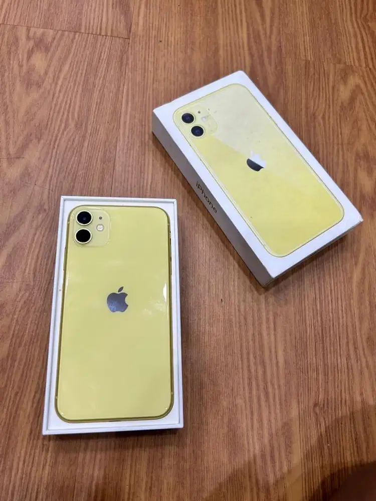 iphone 11 128gb yellow nailong ibox