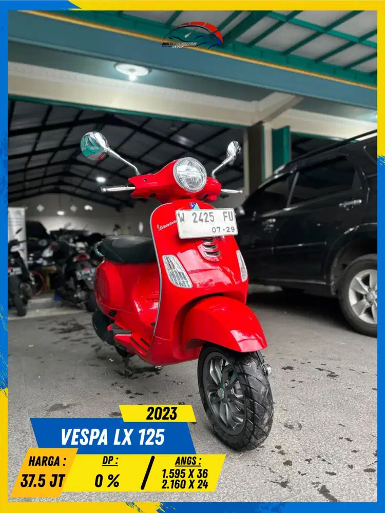 PIAGGIO VESPA LX 125 2023 PLAT W NEGO LURR HIKMAH MOTOR KEPUH MALANG