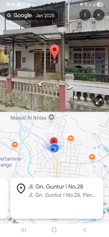 Dijual rumah di Perum BRP