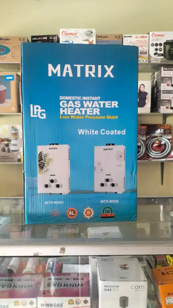 Water heater gas