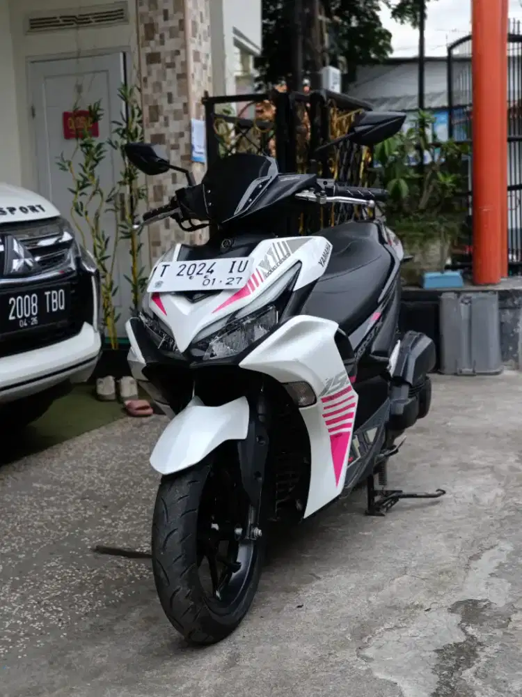 Aerox abs tahun 2022 low km 11rb/tt boleh gan cash lebih bagus