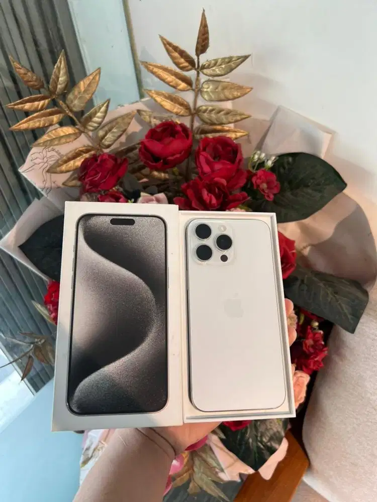 Iphone 15 Promax 256gb ibox White Titanium