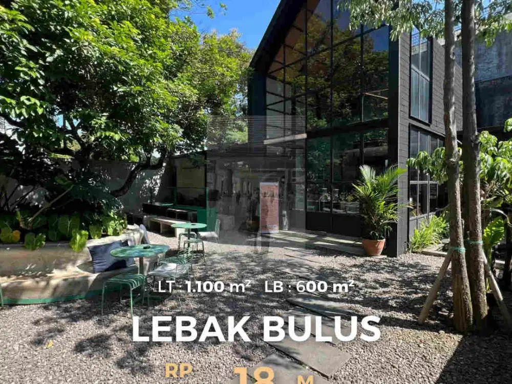 gedung dijual di harga NJOP di lebak bulus